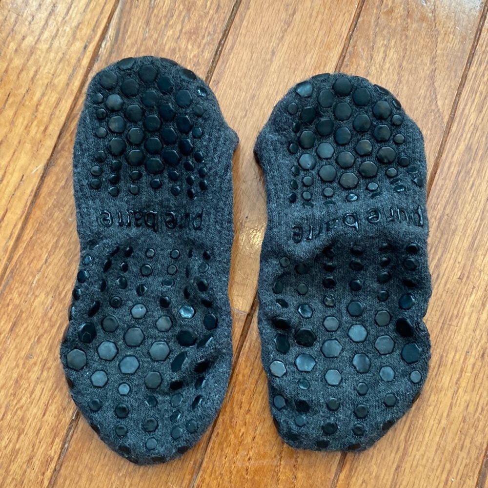 Pure Barre sticky socks, size small/medium